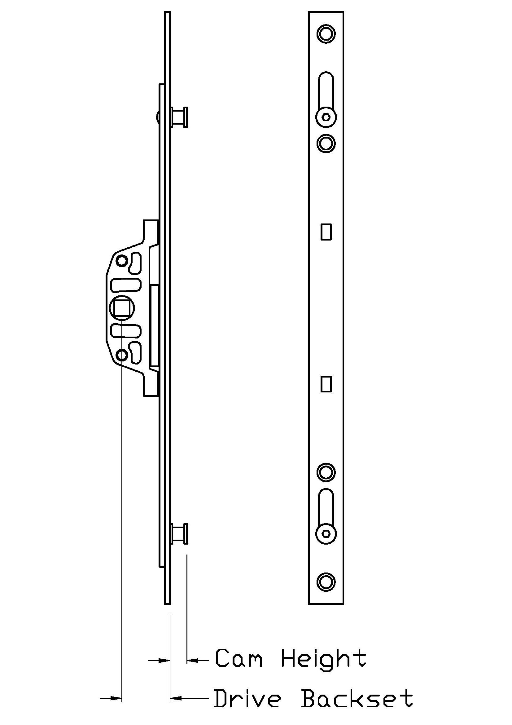 D192 Cam height & Backset info