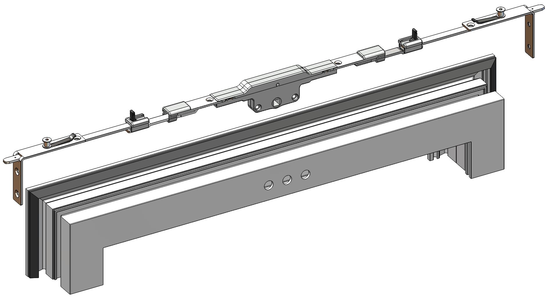 D193 Telescopic Shootbolt Fitting drawing 1 jpeg