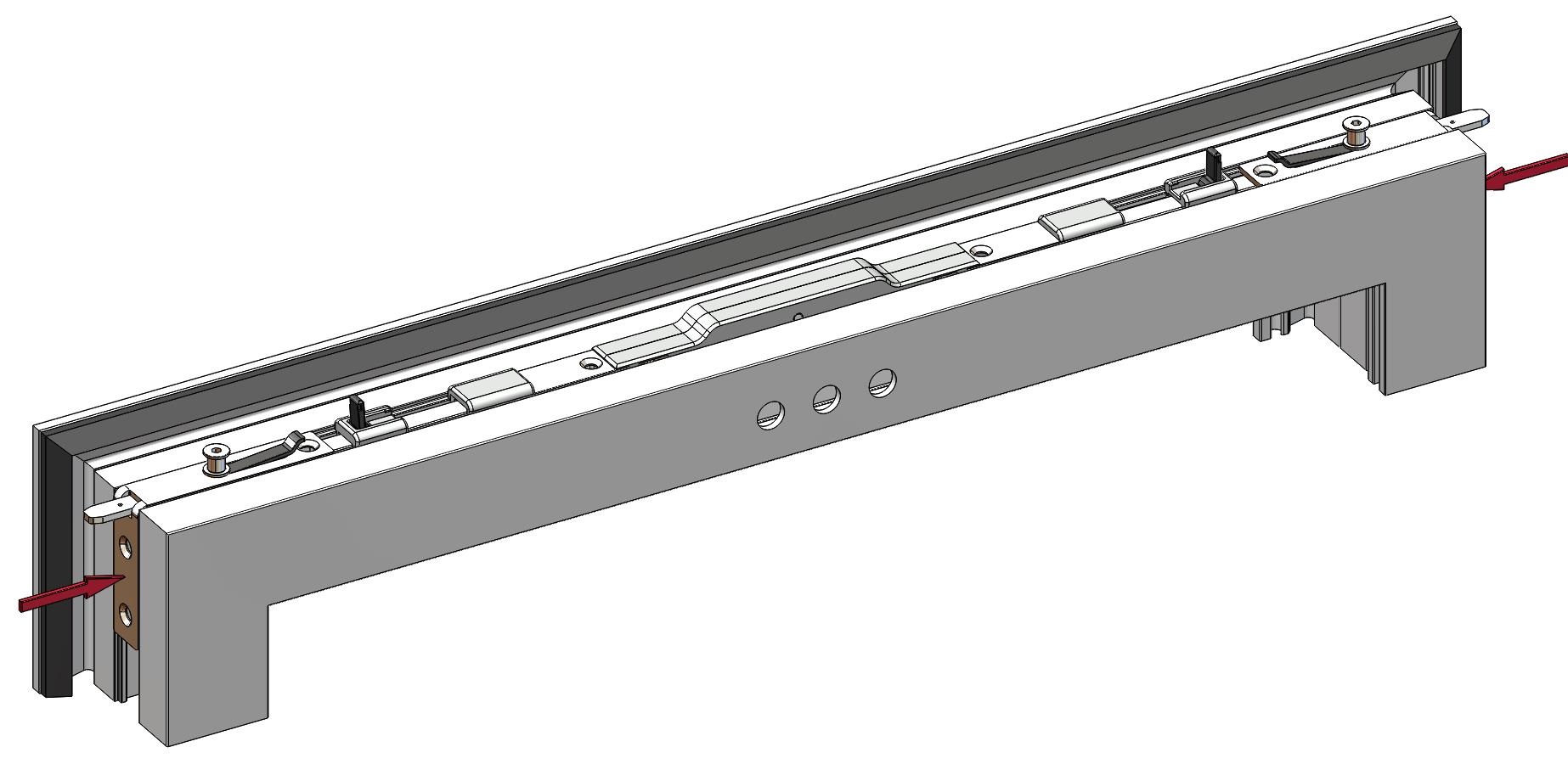 D195 Telescopic Shootbolt Fitting drawing 3 jpeg