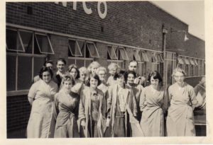 The opening of the NiCo factory in Oxford Road, Clacton-on-Sea in 1959